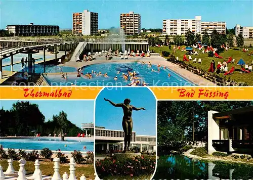 AK / Ansichtskarte Bad Fuessing Freibad Schach Johannesbad Kat. Bad Fuessing