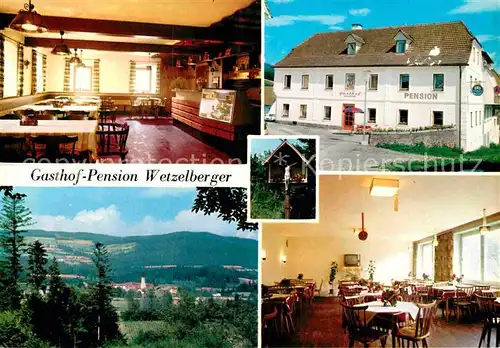 AK / Ansichtskarte Miesenbach Allgaeu Gasthaus Pension Wetzelberger Kat. Durach