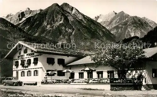 AK / Ansichtskarte Elbingenalp Gasthof Pension Stern Kat. Oesterreich