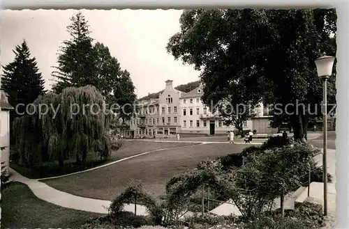 AK / Ansichtskarte Schlangenbad Taunus Park Kat. Schlangenbad