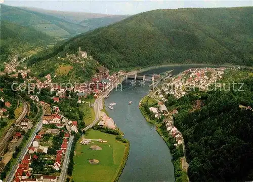 AK / Ansichtskarte Hirschhorn Neckar Fliegeraufnahme Kat. Hirschhorn (Neckar)