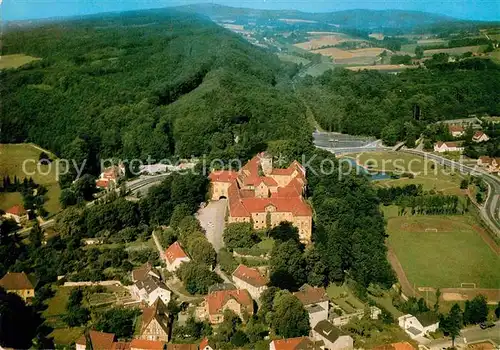 AK / Ansichtskarte Bad Iburg Fliegeraufnahme Schloss  Kat. Bad Iburg