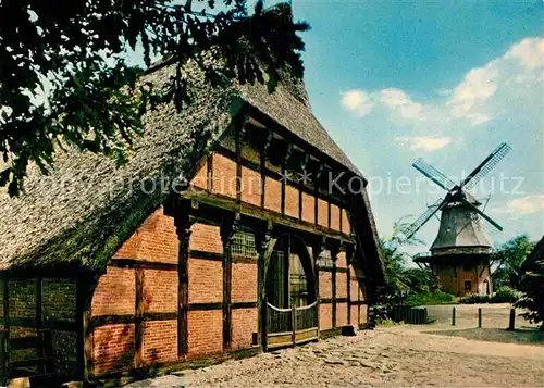 AK / Ansichtskarte Bad Zwischenahn Ammerlaender Bauernhaus Muehle  Kat. Bad Zwischenahn