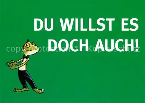 AK / Ansichtskarte Vermenschlicht Frosch Werbung Dinamix  Kat. Kuenstlerkarte