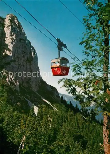 AK / Ansichtskarte Seilbahn Kampenwand  Kat. Bahnen