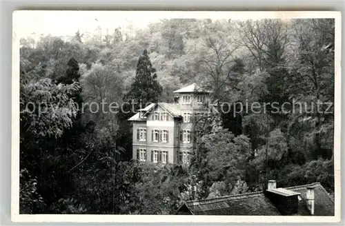 AK / Ansichtskarte Bensheim Bergstrasse Kurheim Schoenberg Kat. Bensheim