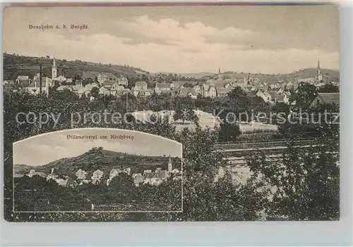 AK / Ansichtskarte Bensheim Bergstrasse Villenviertel Kirchberg Kat. Bensheim