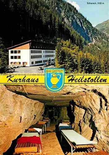 AK / Ansichtskarte Boeckstein Gasteiner Heilstollen Kurhaus Schareck Gasteiner Tal Kat. Bad Gastein