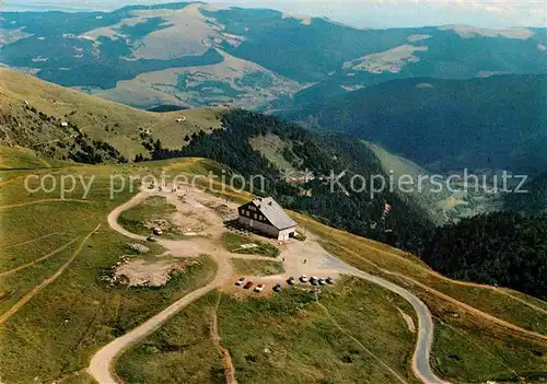 AK / Ansichtskarte Gerardmer Vosges Sommet du Hohneck Hotel vue aeriene Kat. Gerardmer