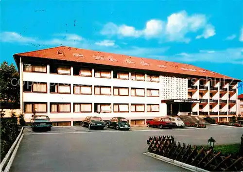 AK / Ansichtskarte Bad Lauterberg Kurklinik Dr. Muschinsky Kat. Bad Lauterberg im Harz