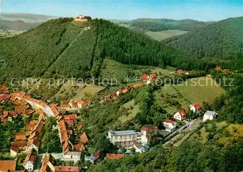 AK / Ansichtskarte Bad Lauterberg Fliegeraufnahme mit Hausberg Kat. Bad Lauterberg im Harz