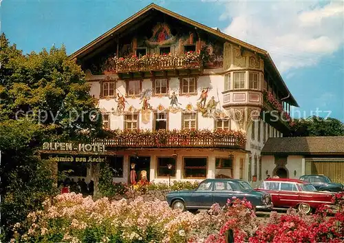 AK / Ansichtskarte Kochel See Alpenhotel Schmied von Kochel  Kat. Kochel a.See