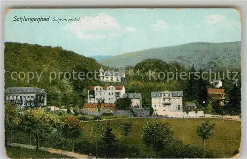 AK / Ansichtskarte Schlangenbad Taunus Schweizertal Kat. Schlangenbad