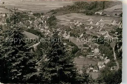 AK / Ansichtskarte Zueschen Sauerland Panorama Kat. Winterberg