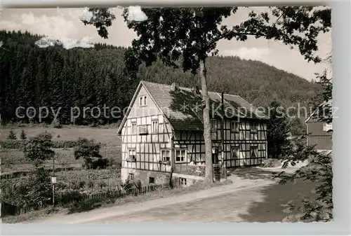 AK / Ansichtskarte Zueschen Sauerland Pension Waldheim Kat. Winterberg