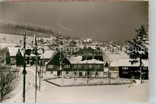 AK / Ansichtskarte Neuastenberg Winterpanorama Kat. Winterberg