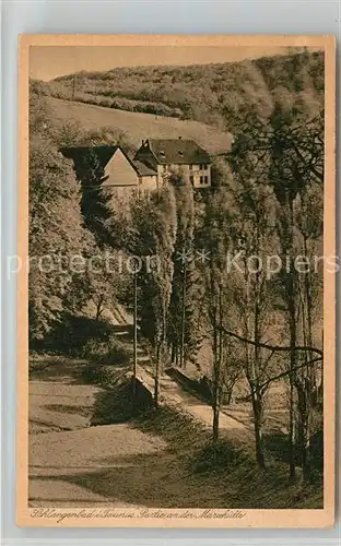 AK / Ansichtskarte Schlangenbad Taunus Partie Marschhuette Kat. Schlangenbad