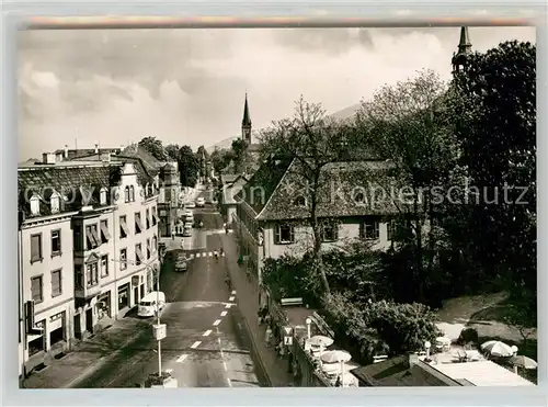 AK / Ansichtskarte Bensheim Bergstrasse Darmstaedter Strasse Stadtpark Kat. Bensheim