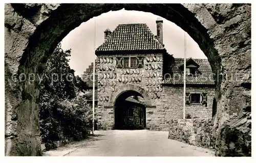 AK / Ansichtskarte Weinheim Bergstrasse Wachenburg Kat. Weinheim