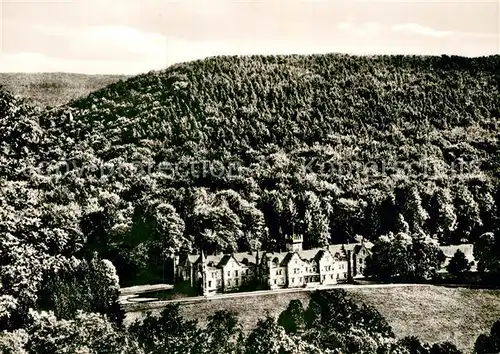 AK / Ansichtskarte Hesselbach Odenwald Gasthaus Pension Zum gruenen Baum Schloss Kat. Hesseneck