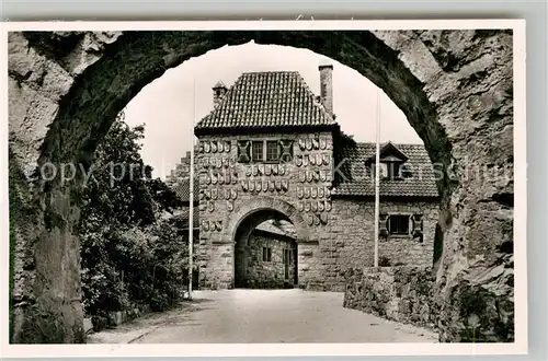 AK / Ansichtskarte Weinheim Bergstrasse Wachenburg Kat. Weinheim