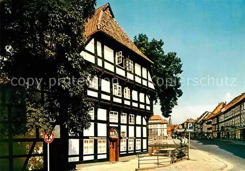 AK / Ansichtskarte Northeim Apotheke St Spiritus Fachwerkhaus Kat. Northeim