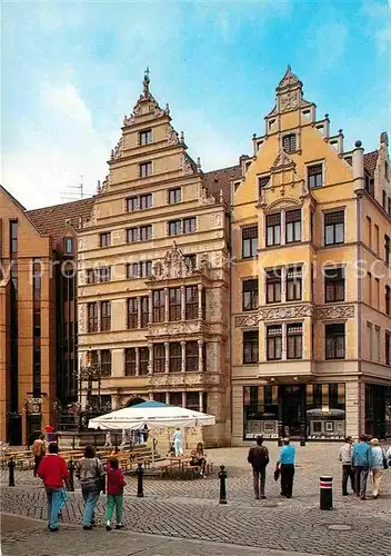 AK / Ansichtskarte Hannover Leibnizhaus Holzmarkt Altstadt Kat. Hannover