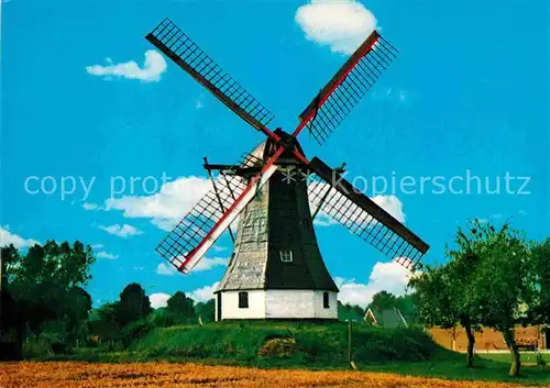 AK / Ansichtskarte Rolde Achtkantige Bergmolen anno 1863 Windmuehle Kat. Rolde