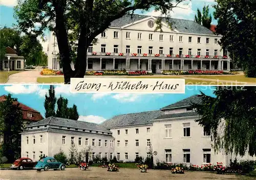 AK / Ansichtskarte Bad Eilsen Sanatorium Georg Wilhelm Haus der LVA Hannover Kat. Bad Eilsen