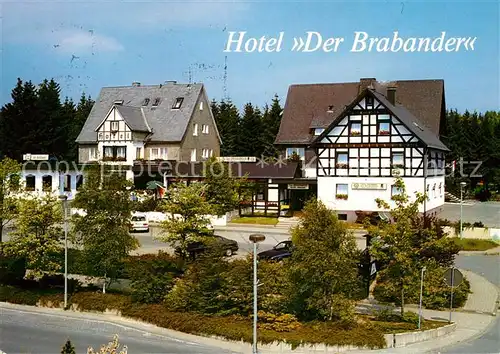 AK / Ansichtskarte Winterberg Hochsauerland Hotel Der Brabander Kat. Winterberg