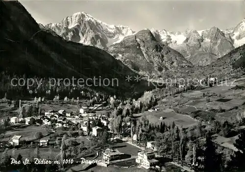 AK / Ansichtskarte Pre St Didier Panorama 