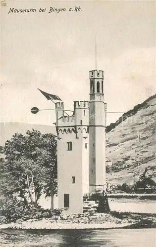 AK / Ansichtskarte Bingen Rhein Maeuseturm Kat. Bingen am Rhein