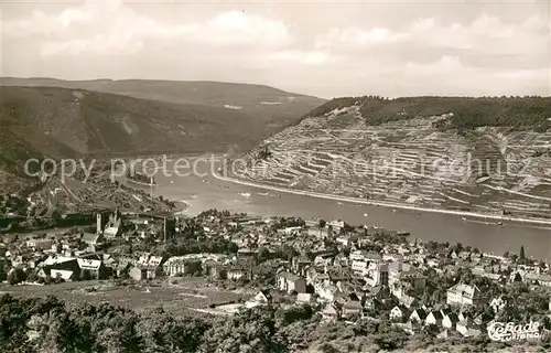 AK / Ansichtskarte Bingen Rhein Bingerbrueck Nahemuendung Maeuseturm Burgruine Ehrenfels Kat. Bingen am Rhein