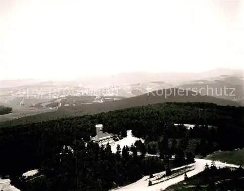 AK / Ansichtskarte Winterberg Hochsauerland Fliegeraufnahme Kahler Asten Kat. Winterberg