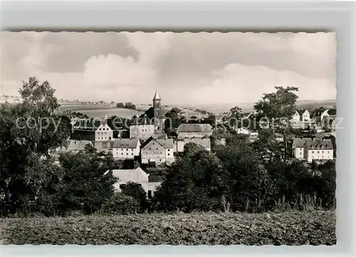 AK / Ansichtskarte Hornbach Zweibruecken Panorama mit ev Kirche Kat. Zweibruecken