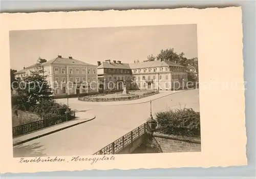 AK / Ansichtskarte Zweibruecken Herzogplatz Kat. Zweibruecken