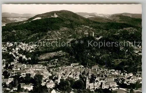 AK / Ansichtskarte Weinheim Bergstrasse Panorama Fliegeraufnahme Kat. Weinheim