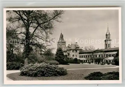 AK / Ansichtskarte Weinheim Bergstrasse Schloss Schlosspark Kat. Weinheim