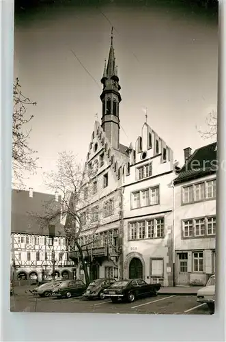 AK / Ansichtskarte Weinheim Bergstrasse Rathaus Kat. Weinheim