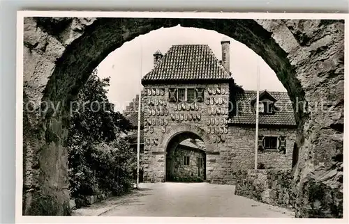 AK / Ansichtskarte Weinheim Bergstrasse Wachenburg Kat. Weinheim