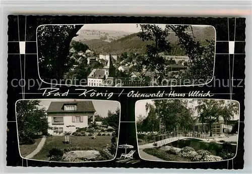 AK / Ansichtskarte Bad Koenig Odenwald Panorama Haus Ullrich Kat. Bad Koenig