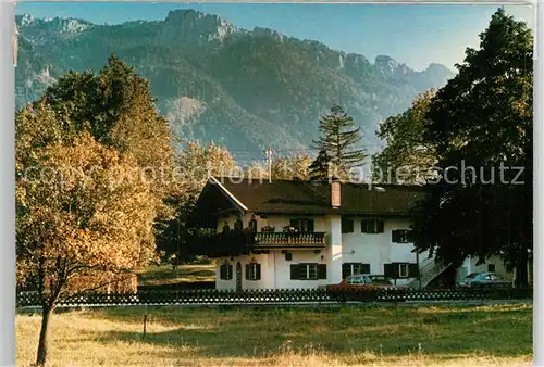 AK / Ansichtskarte Aschau Chiemgau Alpengasthof Cafe Brucker Kat. Aschau i.Chiemgau