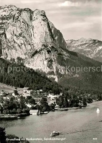 AK / Ansichtskarte Grundlsee Steiermark Backenstein  Kat. Grundlsee