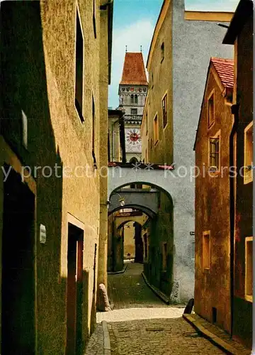 AK / Ansichtskarte Passau Hoellgasse  Kat. Passau