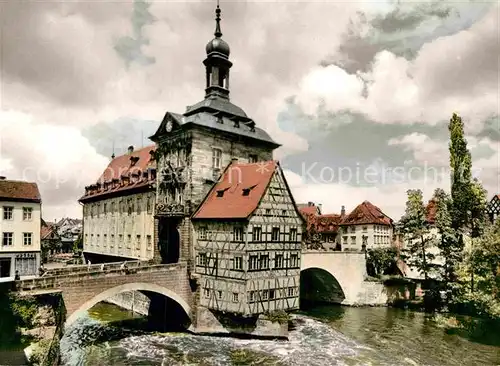 AK / Ansichtskarte Bamberg Altes Rathaus  Kat. Bamberg