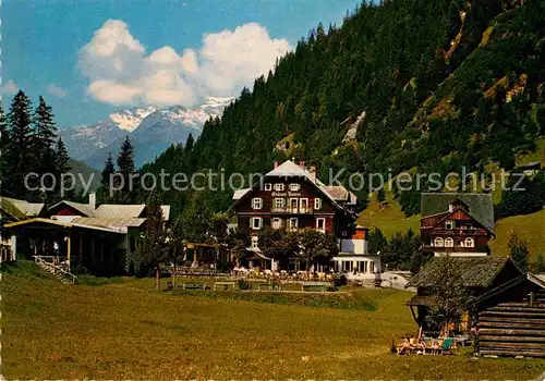 AK / Ansichtskarte Bad Gastein Hoteldorf Gruener Baum mit Restaurant Stubnerkogel Kat. Bad Gastein