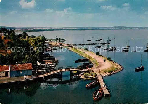 AK / Ansichtskarte Steinhude Meer Promenade Hafen