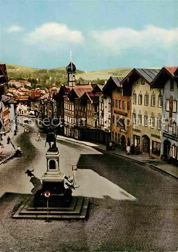 AK / Ansichtskarte Bad Toelz Marktstrasse mit Winzerer Denkmal Kat. Bad Toelz