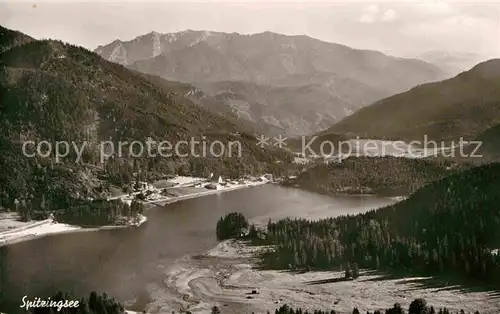 AK / Ansichtskarte Spitzingsee Panorama mit Sonnwendjoch Kat. Schliersee