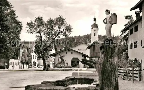 AK / Ansichtskarte Oberaudorf Baeckerbrunnen Kat. Oberaudorf